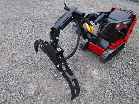 branch manager grapple for mini skid steer|56 inch mini skid steer log.